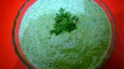 Hand Ground Pudina Chutney - Plattershare - Recipes, food stories and food enthusiasts