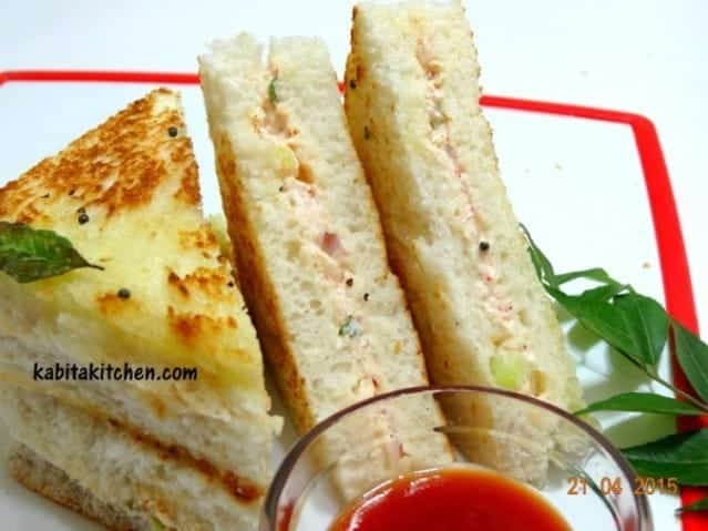 Raita Sandwich - Plattershare - Recipes, food stories and food lovers