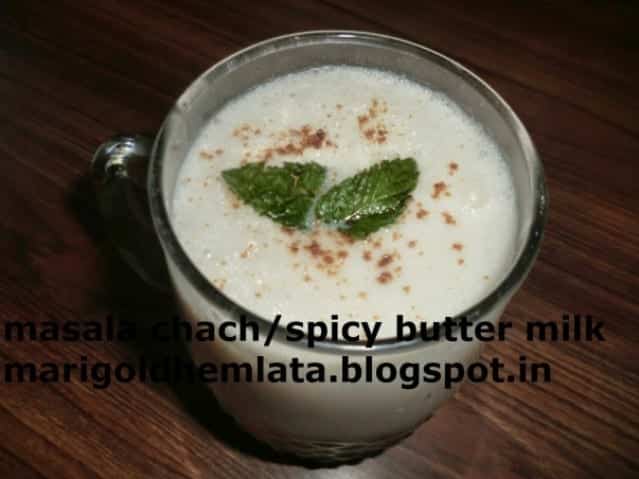 Masala Butter Milk - Plattershare - Recipes, food stories and food lovers