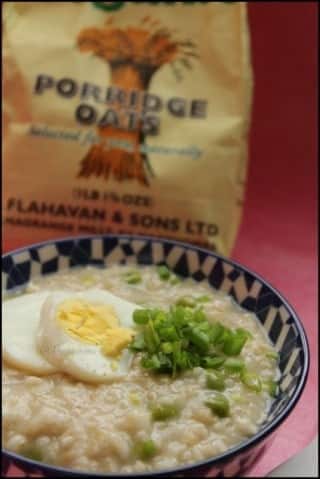 Oats & Peas Congee Using Goindiaorganic Oats - Plattershare - Recipes, food stories and food enthusiasts