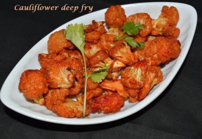 Cauliflower Fry - Plattershare - Recipes, food stories and food lovers
