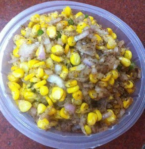 Spicy Corn Chaat Recipe - Plattershare - Recipes, food stories and food lovers