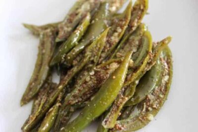 Green Chili Pickle - Plattershare - Recipes, food stories and food lovers