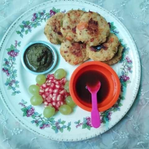 Oat Tikki - Plattershare - Recipes, Food Stories And Food Enthusiasts
