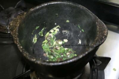 Nourishing Black Rice, Barley, and Flax Seed Congee - Plattershare - Recipes, food stories and food lovers Pot with cooking ingredients for nourishing congee dish.