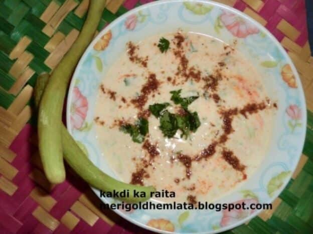 Snake Cucumber Raita - Plattershare - Recipes, Food Stories And Food Enthusiasts