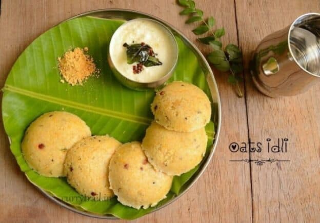 Instant Oats Idli - Plattershare - Recipes, Food Stories And Food Enthusiasts