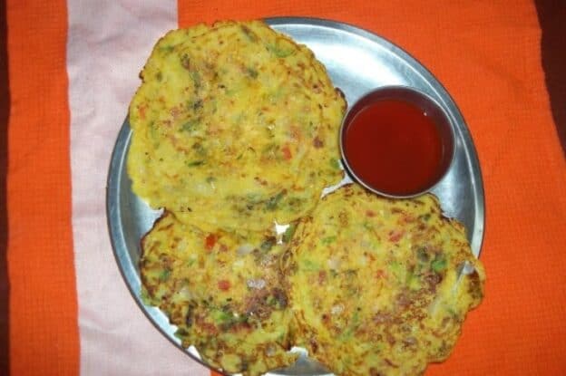 Rice Pancakes - Plattershare - Recipes, Food Stories And Food Enthusiasts