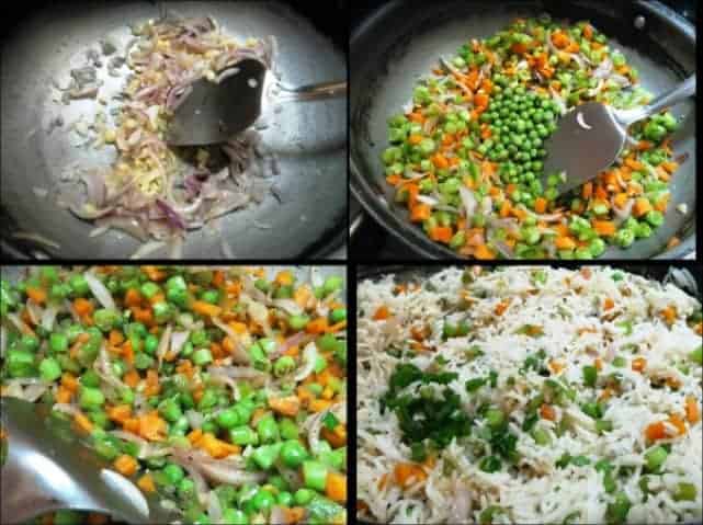 Indian Fried Rice (Restaurant Style) - Plattershare - Recipes, food stories and food enthusiasts