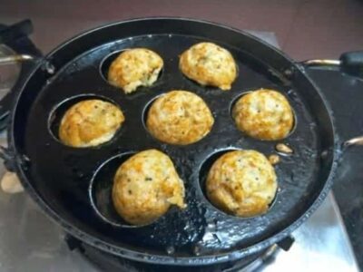 Easy Instant Wheat Kuzhi Paniyaram: A Healthy South Indian Snack - Plattershare - Recipes, food stories and food lovers Easy Instant Wheat Kuzhi Paniyaram: A Healthy South Indian Snack - Plattershare - Recipes, food stories and food lovers