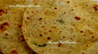Moongh Dal Parathas - Plattershare - Recipes, food stories and food lovers