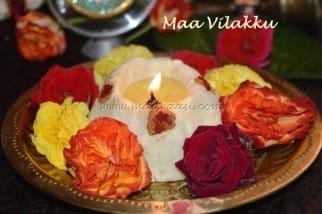 Maa Vilakku / Edible Lamp - Plattershare - Recipes, food stories and food lovers
