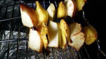 Grilled Fruit Skewers Recipe With Philips Air Fryer - Plattershare - Recipes, food stories and food lovers