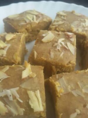 Nutritious Postpartum Katlu: A Traditional Gujarati Sweet Treat - Plattershare - Recipes, food stories and food lovers Traditional Gujarati sweet treat for postpartum recovery.