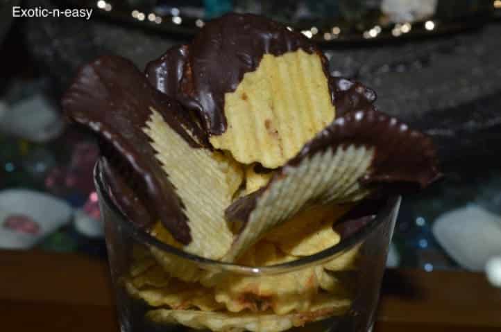 Chocolate Potato Chips - Plattershare - Recipes, food stories and food lovers