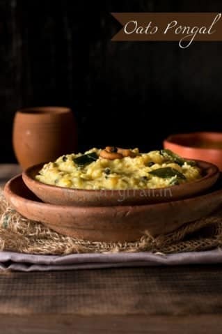 Oats Vegetable Pongal - Plattershare - Recipes, food stories and food lovers