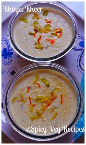 Khoya Kheer (Rice Pudding) - Plattershare - Recipes, food stories and food lovers