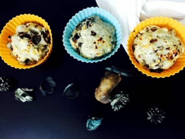 Mushroom &Amp; Cheese Muffins - Plattershare - Recipes, Food Stories And Food Enthusiasts