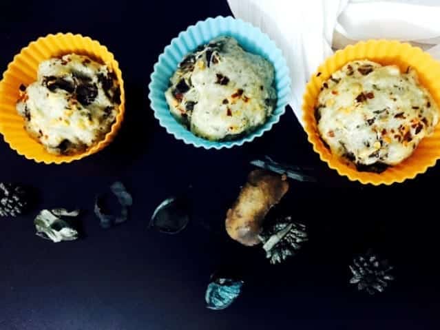 Mushroom & Cheese Muffins - Plattershare - Recipes, food stories and food lovers