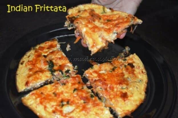 Indian Frittata - Plattershare - Recipes, Food Stories And Food Enthusiasts