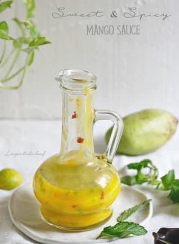 Hot And Sweet Mango Dipping And Grilling Sauce - Plattershare - Recipes, food stories and food lovers