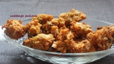 Cabbage Pakora - Plattershare - Recipes, food stories and food lovers