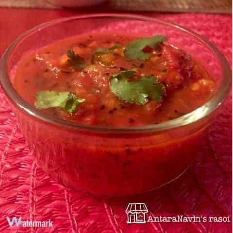 Sweet , Tangy And Spicy Bengali Tomato Chutney - Plattershare - Recipes, food stories and food lovers