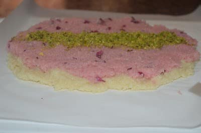 Coconut Rose Delight: An Easy, No-Cook Indian Sweet Treat - Plattershare - Recipes, food stories and food lovers Coconut Rose Delight: An Easy, No-Cook Indian Sweet Treat - Plattershare - Recipes, food stories and food lovers
