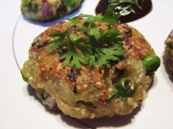 Quinoa Aloo Tikki - Plattershare - Recipes, food stories and food lovers