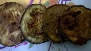 Eggplant Grilled With Mustard Sauce - Plattershare - Recipes, food stories and food lovers