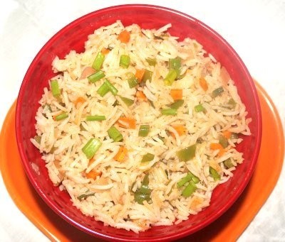 Vegetable Fried Rice - Plattershare - Recipes, food stories and food lovers