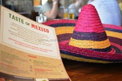 Hard Rock Cafã© Â€“ Taste Of Mexico Â€“ St. Marks Road - Plattershare - Recipes, Food Stories And Food Enthusiasts