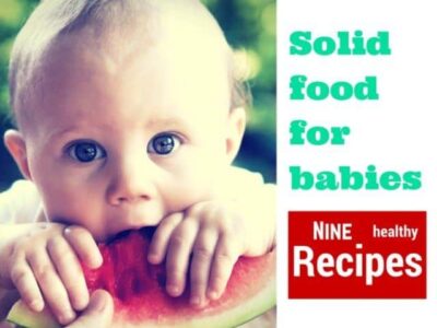 Solid Food For Babies - 9 Healthy Recipes - Plattershare - Recipes, food stories and food lovers