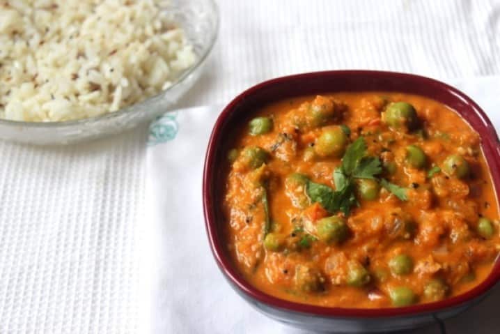 Green Peas Masala Curry - Plattershare - Recipes, food stories and food lovers