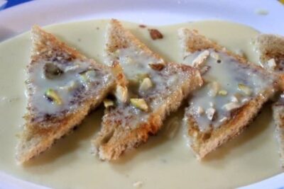Easy Shahi Tukda (Indian Bread Pudding) - Plattershare - Recipes, food stories and food lovers Easy Shahi Tukda (Indian Bread Pudding) - Plattershare - Recipes, food stories and food lovers