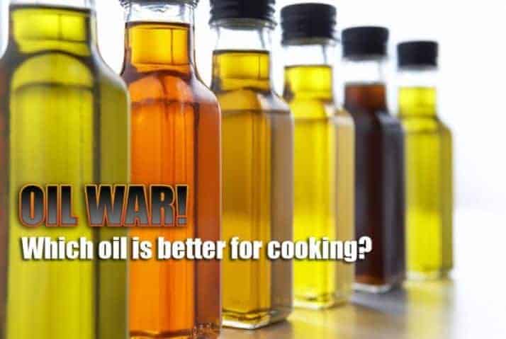 Oil War! Which Oil Is Better For Cooking? - Plattershare - Recipes, food stories and food lovers