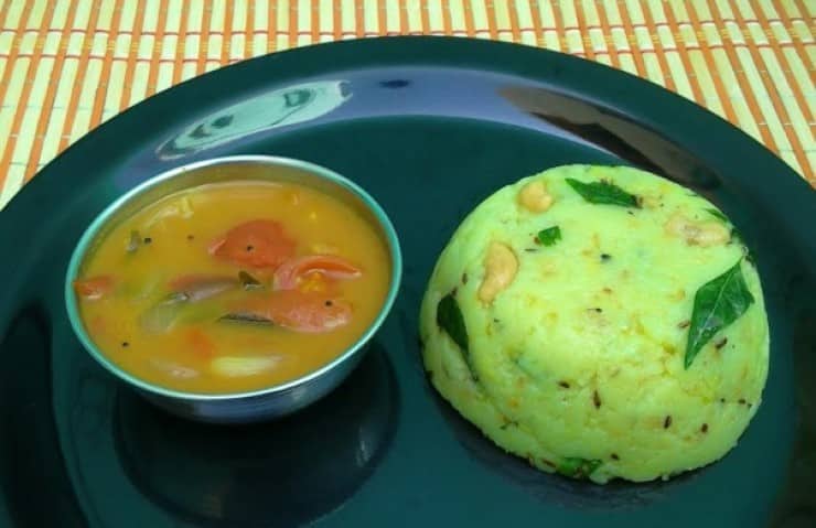 Rava Khara Pongal (Semolina/Sooji Spicy Pongal) - Plattershare - Recipes, food stories and food lovers