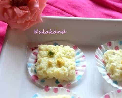 Kalakand - Plattershare - Recipes, Food Stories And Food Enthusiasts