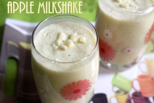 Apple Milkshake - Plattershare - Recipes, Food Stories And Food Enthusiasts