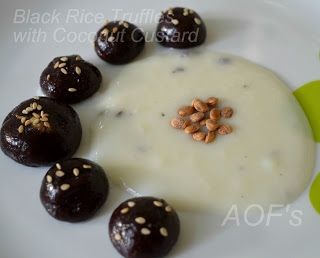 Black Rice Truffles