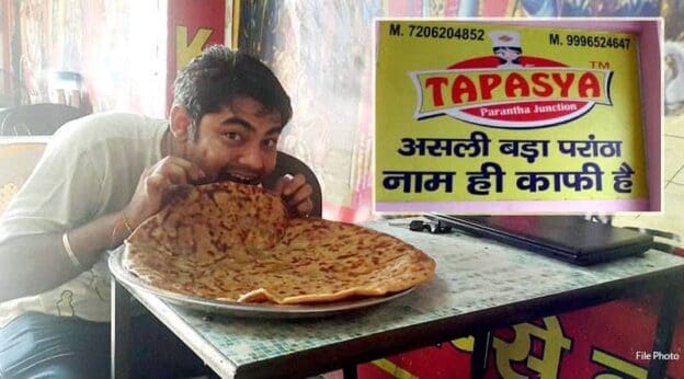 Want To Eat Free Parathas Your Entire Life? Head Towards Tapasya Paratha Junction! - Plattershare - Recipes, Food Stories And Food Enthusiasts