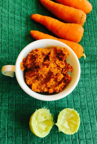 Bonding with mother-in-law over Carrot Chutney - Plattershare - Recipes, food stories and food lovers