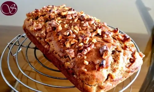 Easy Vegan Healthy Banana Bread With Wheat - Plattershare - Recipes, Food Stories And Food Enthusiasts