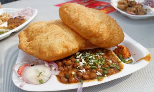 Lip Smacking Street Foods Of India - Chole Bhature