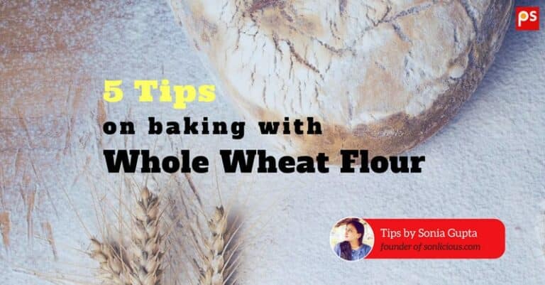 5 Baking Tips with whole wheat Flour