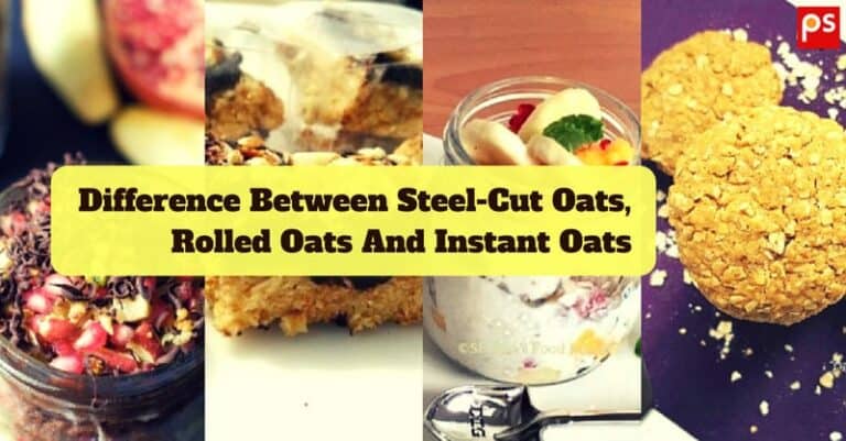 Difference Between Steel-cut Oats, Rolled Oats And Instant Oats