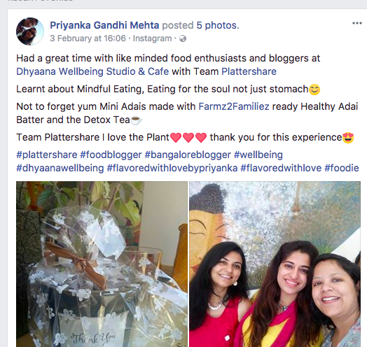 Plattershare Home Chef Meet, Bangalore 2018 - Plattershare - Recipes, food stories and food lovers