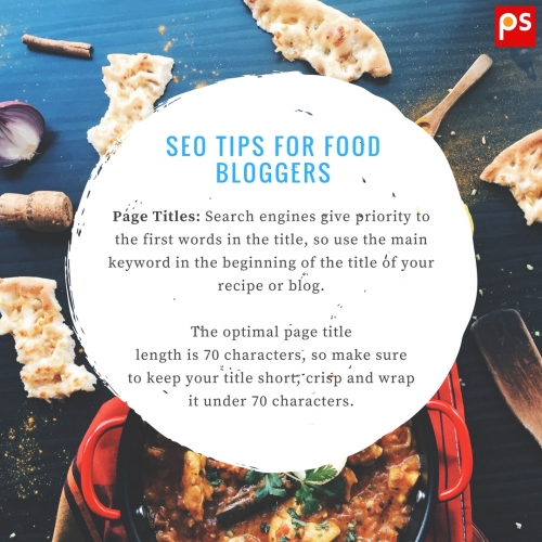 Seo Tips For Food Bloggers - Plattershare - Recipes, food stories and food lovers