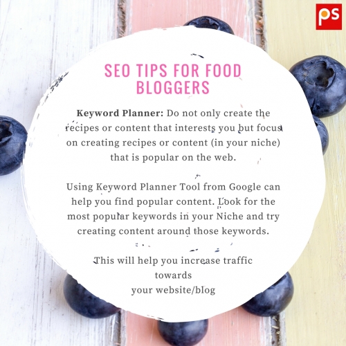 Seo Tips For Food Bloggers - Plattershare - Recipes, food stories and food lovers