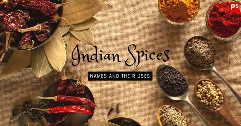 Spices of India - Name List With Pictures And Their Uses